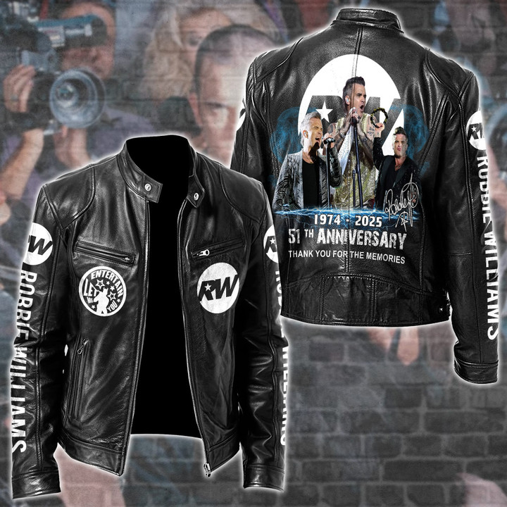 Limited Edition RW Leather Bomber Jacket RWLBJ403