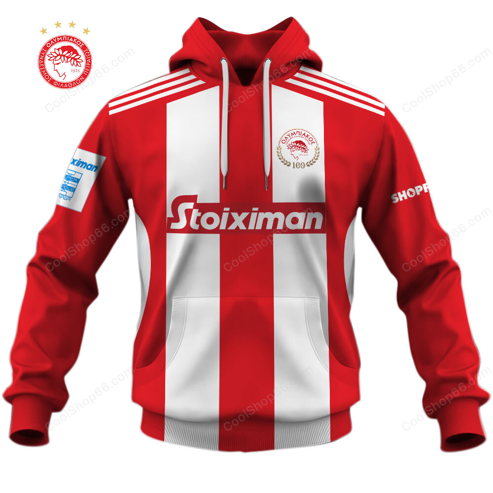 Olympiacos FC Home Jersey Style Shirts