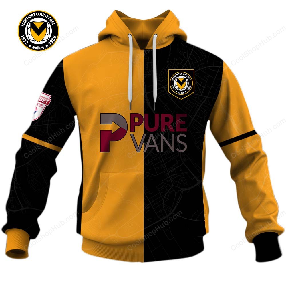 Newport County A.F.C League Two 2526 Home Jersey Style Shirts