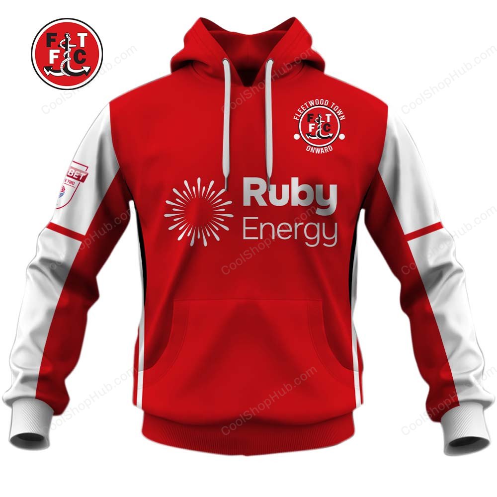 Fleetwood Town F.C League Two 2526 Home Jersey Style Shirts