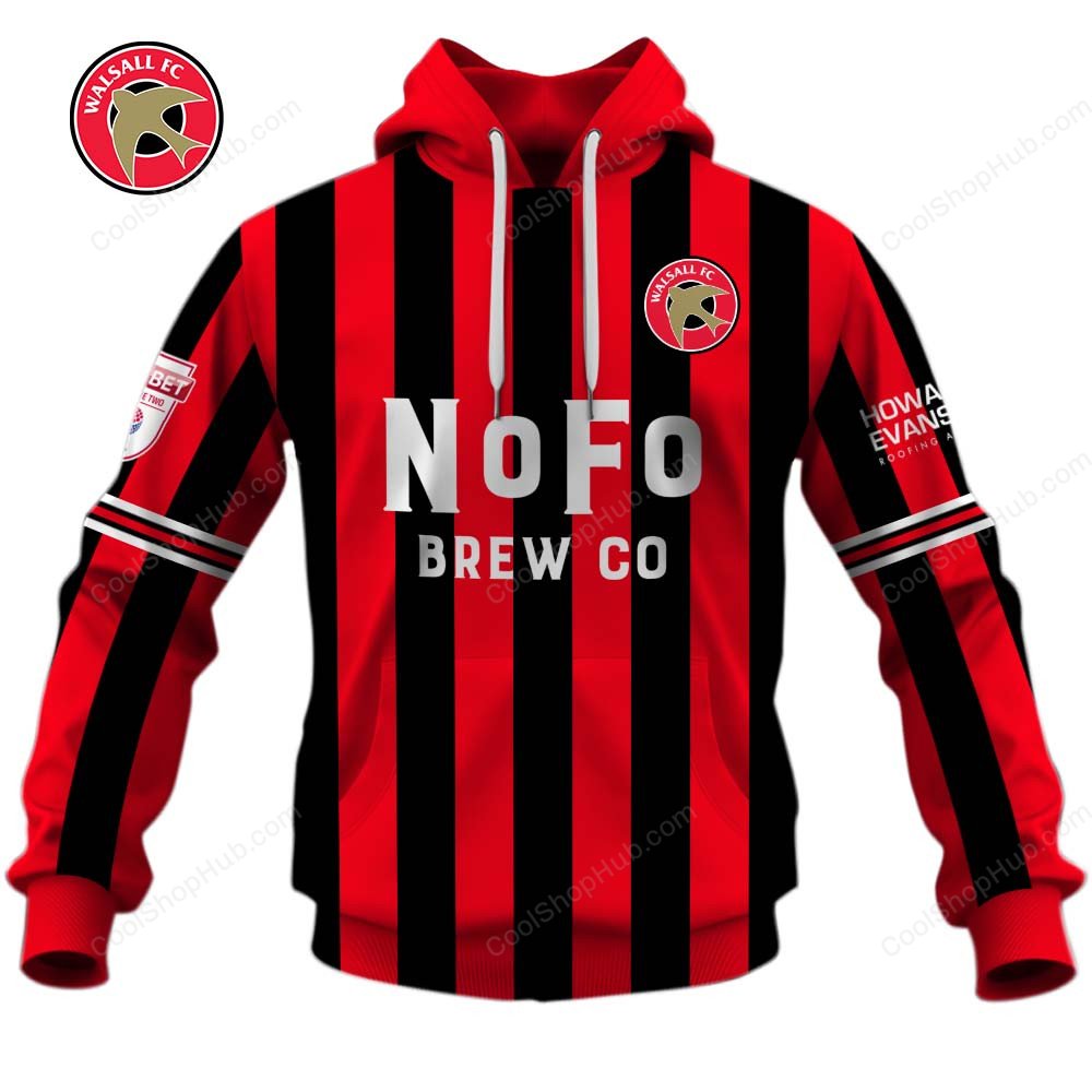 Walsall F.C League Two 2526 Home Jersey Style Shirts