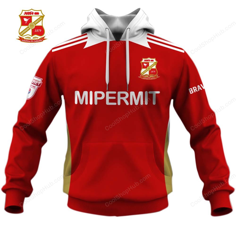 Swindon Town F.C League Two 2526 Home Jersey Style Shirts