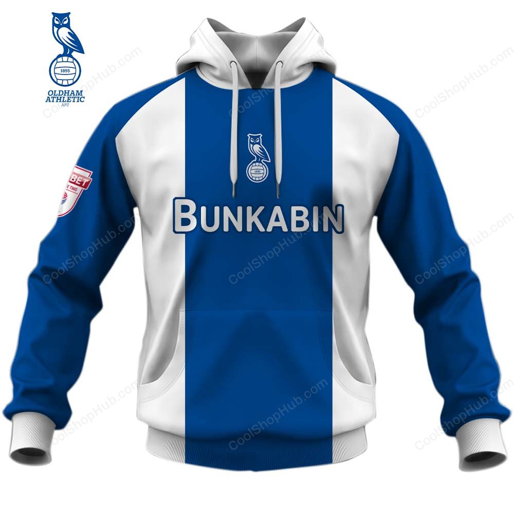 Oldham Athletic A.F.C League Two 2526 Home Jersey Style Shirts