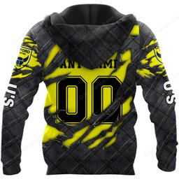 Oxford United F.C EFL Black Metal Design Shirt