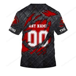Swindon Town F.C Black Metal Design Shirt