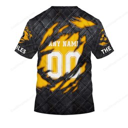 Newport County A.F.C Black Metal Design Shirt