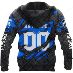 Gillingham F.C Black Metal Design Shirt