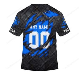 Gillingham F.C Black Metal Design Shirt
