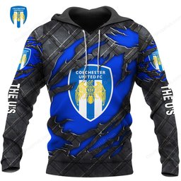 Colchester United F.C Black Metal Design Shirt