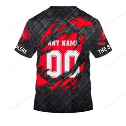 Walsall F.C Black Metal Design Shirt
