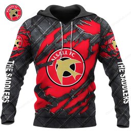 Walsall F.C Black Metal Design Shirt