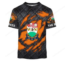 Barnet F.C Black Metal Design Shirt