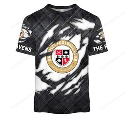 Bromley F.C Black Metal Design Shirt