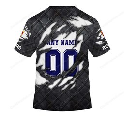 Tranmere Rovers F.C Black Metal Design Shirt