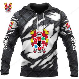 Tranmere Rovers F.C Black Metal Design Shirt