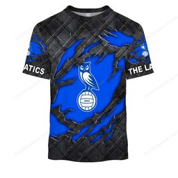 Oldham Athletic A.F.C Black Metal Design Shirt
