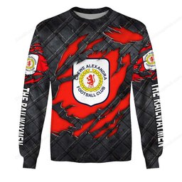 Crewe Alexandra F.C Black Metal Design Shirt
