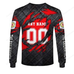 Crewe Alexandra F.C Black Metal Design Shirt