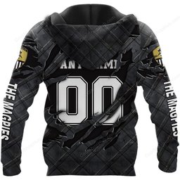 Notts County F.C Black Metal Design Shirt