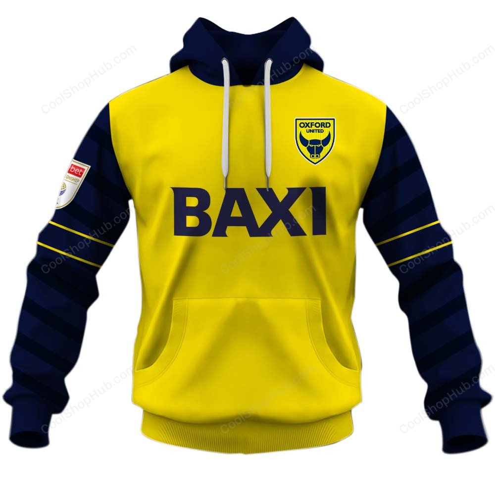 Oxford United F.C EFL Championship 2526 Home Jersey Style Shirts