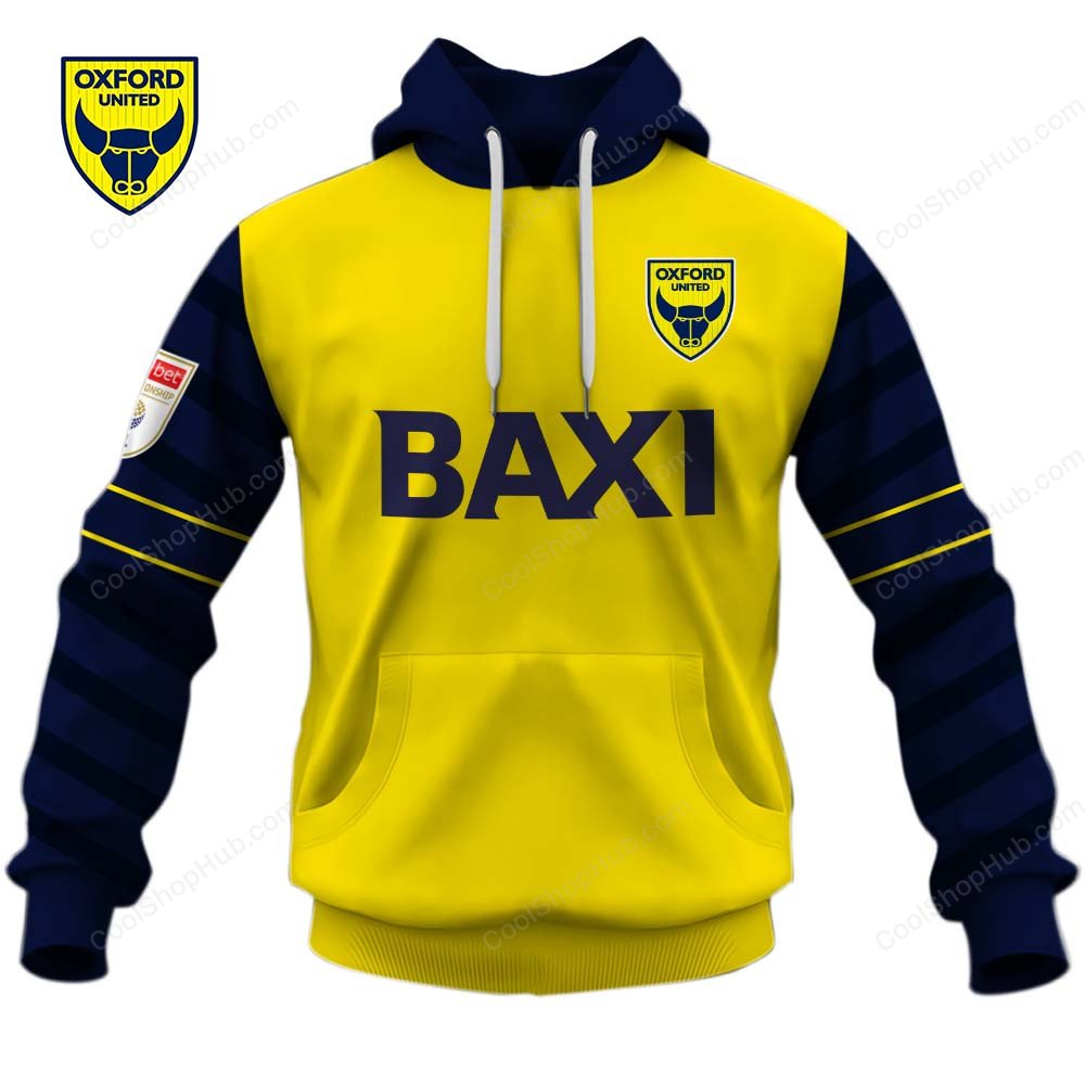 Oxford United F.C EFL Championship 2526 Home Jersey Style Shirts