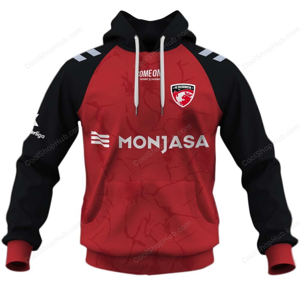 FC Fredericia 3F Superliga 2526 Home Jersey Style Shirts