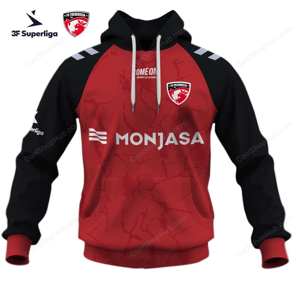 FC Fredericia 3F Superliga 2526 Home Jersey Style Shirts