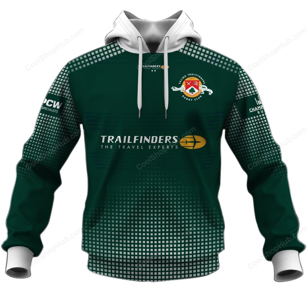 Ealing Trailfinders Rugby Club RFU Championship 2025 Home Jersey Style Shirts