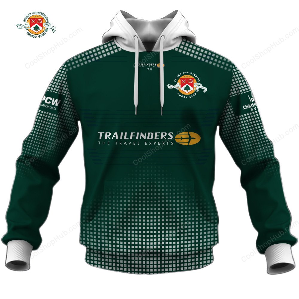 Ealing Trailfinders Rugby Club RFU Championship 2025 Home Jersey Style Shirts