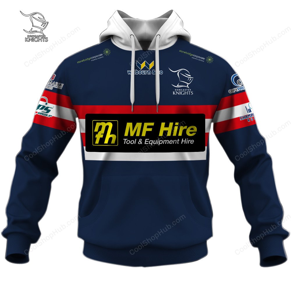 Doncaster Knights RFU Championship 2025 Home Jersey Style Shirts