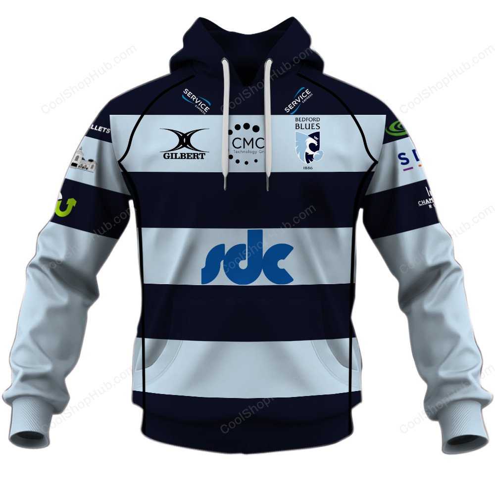 Bedford Blues RFU Championship 2025 Home Jersey Style Shirts