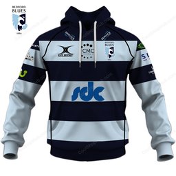 Bedford Blues RFU Championship 2025 Home Jersey Style Shirts