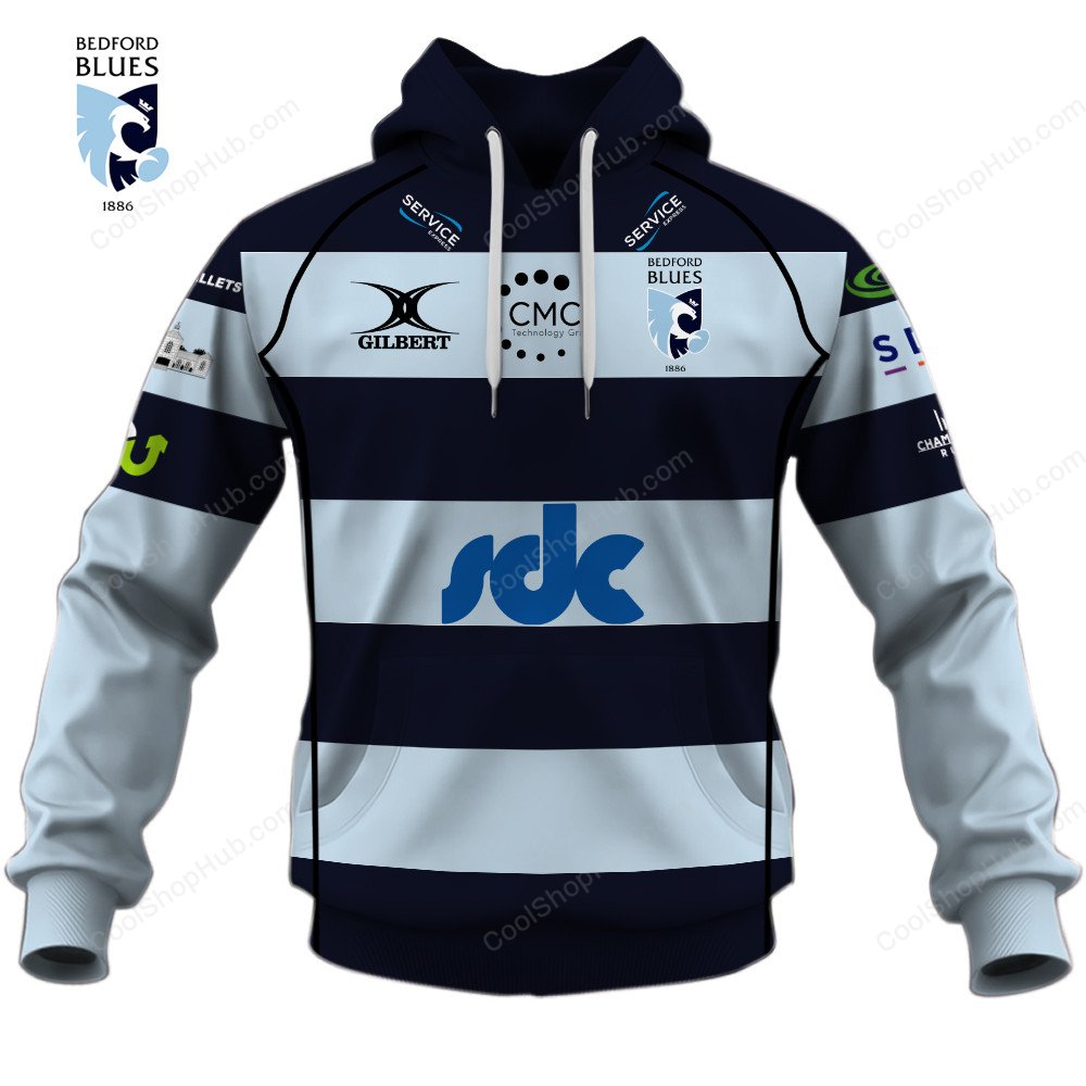 Bedford Blues RFU Championship 2025 Home Jersey Style Shirts