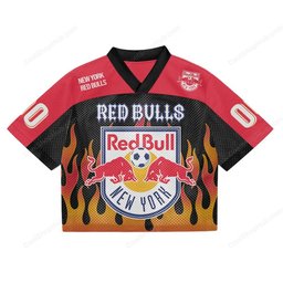 New York Red Bulls MLS Mesh Jersey Streetwear 102
