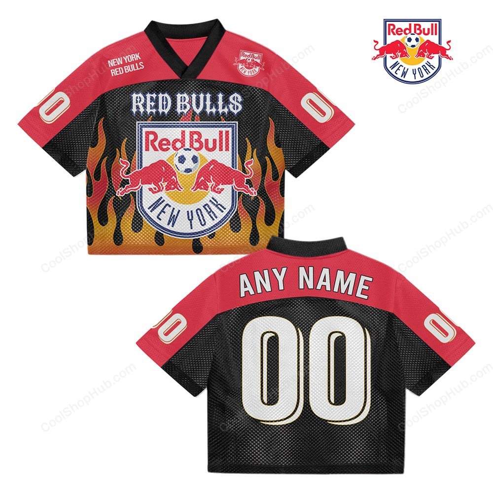 New York Red Bulls MLS Mesh Jersey Streetwear 102