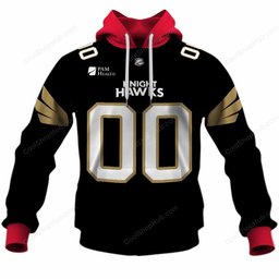 Vegas Knight Hawks IFL Home Jersey Style Shirts