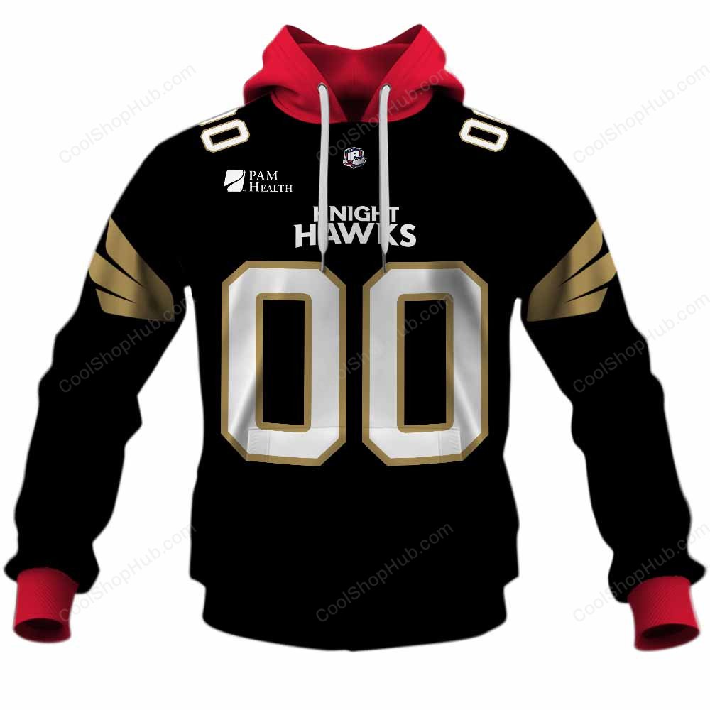 Vegas Knight Hawks IFL Home Jersey Style Shirts