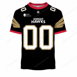 Vegas Knight Hawks IFL Home Jersey Style Shirts
