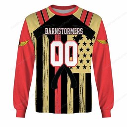 Iowa Barnstormers IFL Home Jersey Style Shirts