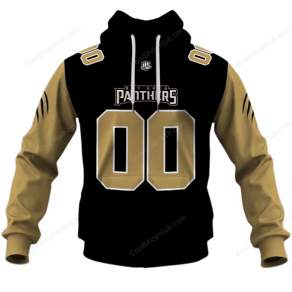 Bay Area Panthers IFL Home Jersey Style Shirts