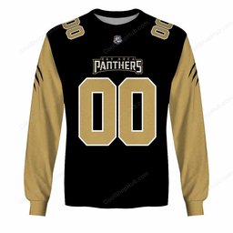 Bay Area Panthers IFL Home Jersey Style Shirts