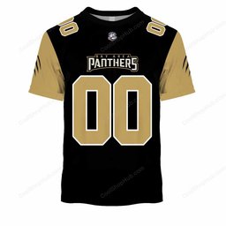 Bay Area Panthers IFL Home Jersey Style Shirts