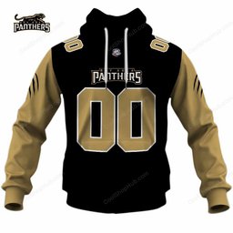 Bay Area Panthers IFL Home Jersey Style Shirts