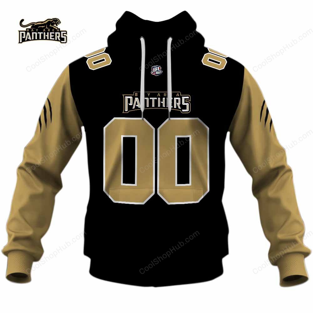 Bay Area Panthers IFL Home Jersey Style Shirts