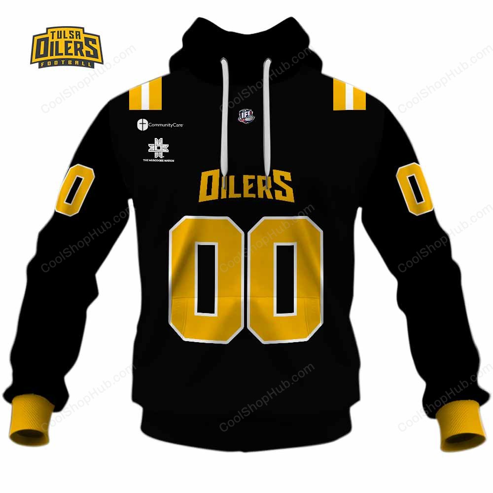 Tulsa Oilers IFL Home Jersey Style Shirts
