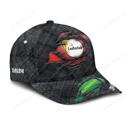 Carlow GAA Black Metal Cap
