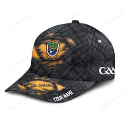 Roscommon GAA Black Metal Cap
