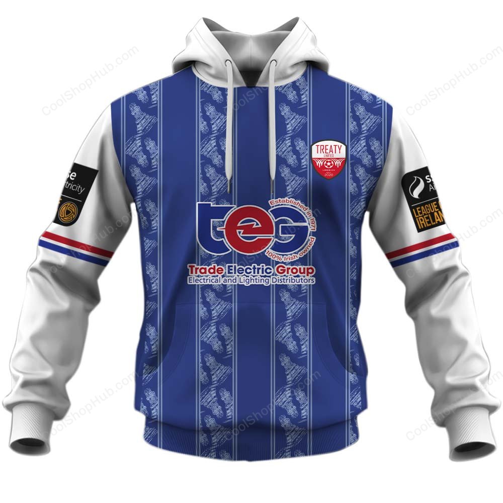 Treaty United F.C LOI First Division 2526 Home Jersey Style Shirts