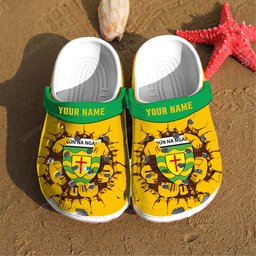 Donegal GAA Broken Wall Design Crocs