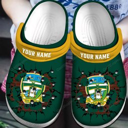 Meath GAA Broken Wall Design Crocs